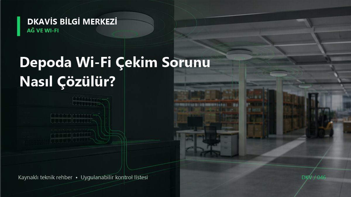 Depoda Wi-Fi Çekim Sorunu Nasıl Çözülür?