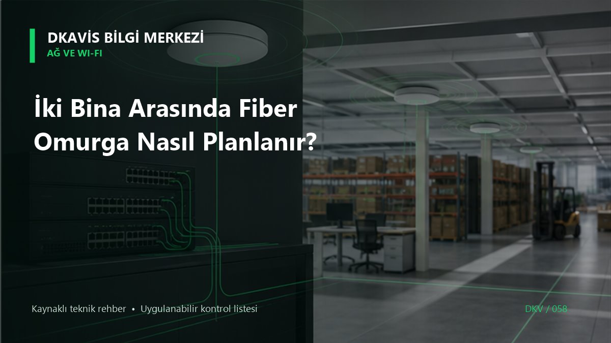 İki Bina Arasında Fiber Omurga Nasıl Planlanır?