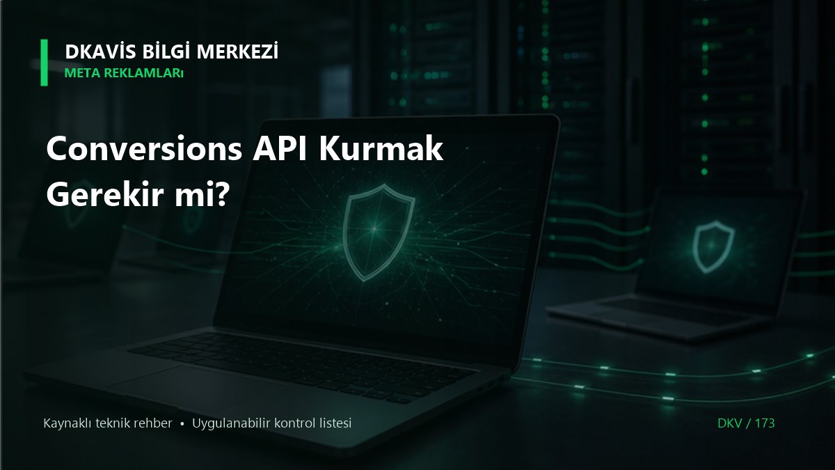Conversions API Kurmak Gerekir mi?