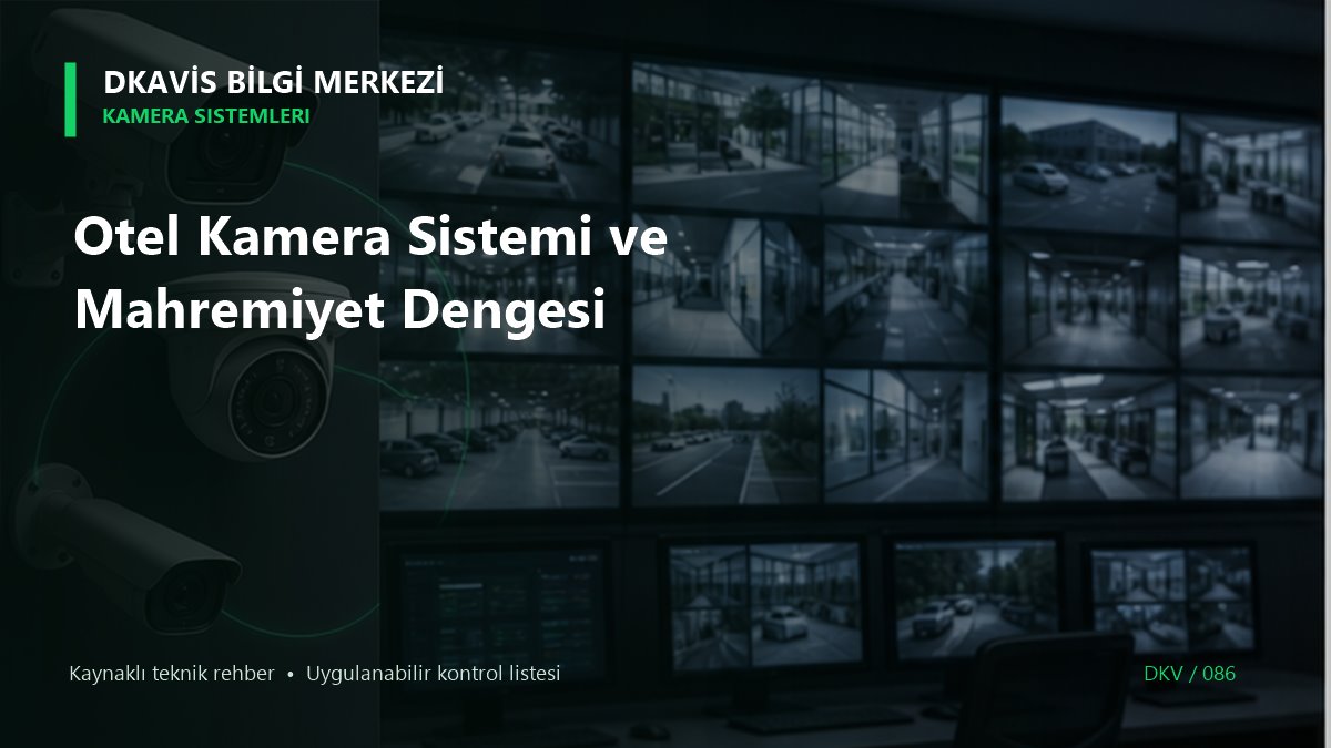 Otel Kamera Sistemi ve Mahremiyet Dengesi
