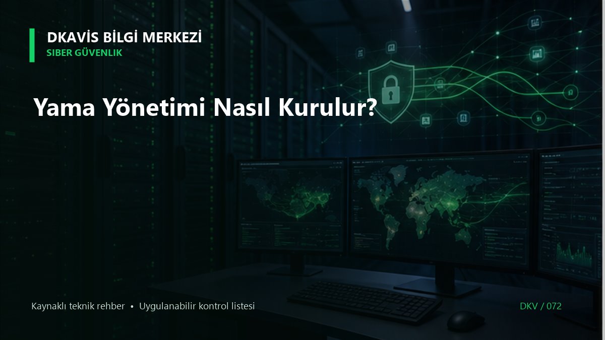 Yama Yönetimi Nasıl Kurulur?