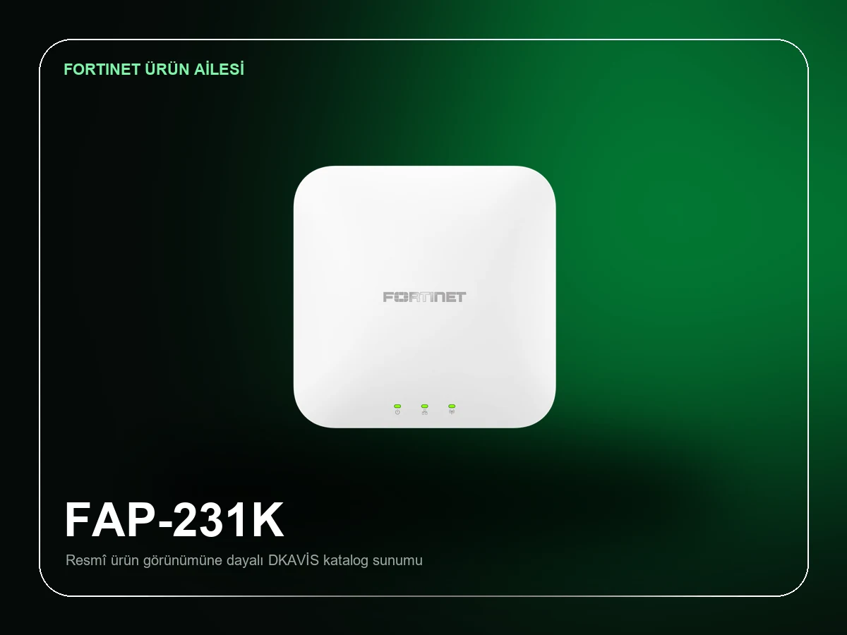 Fortinet FortiAP 231K ürün görünümü