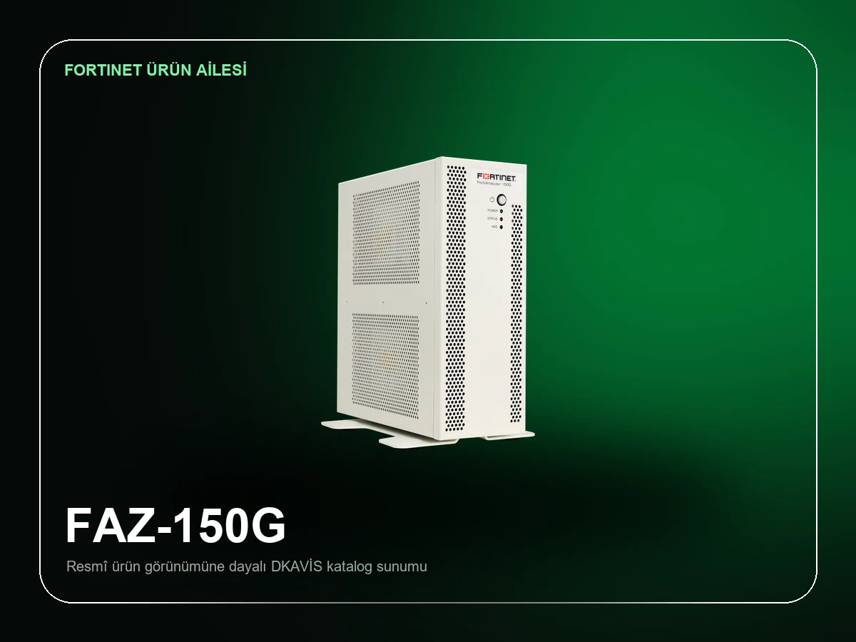 Fortinet FortiAnalyzer 150G ürün görünümü