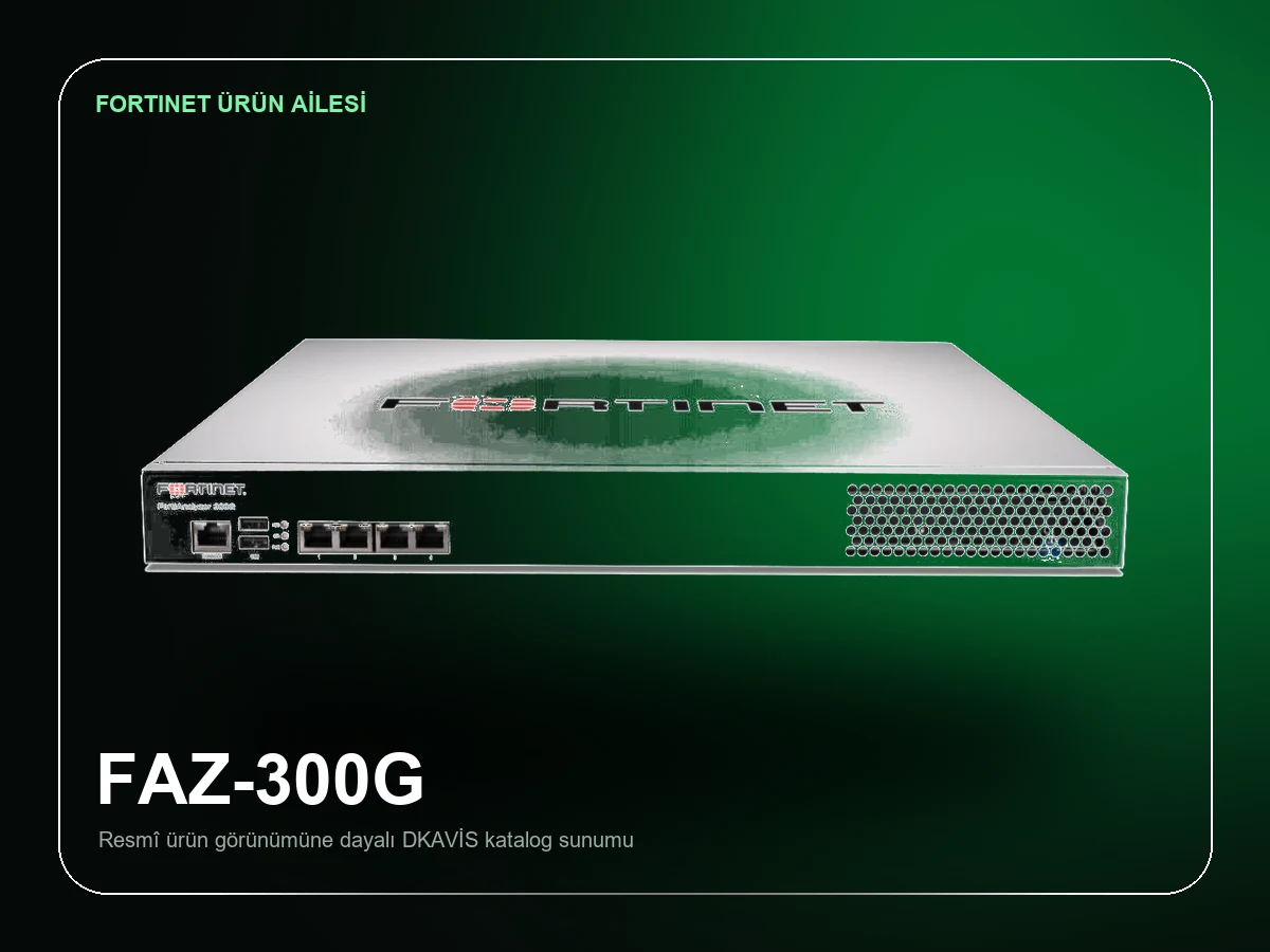 Fortinet FortiAnalyzer 300G ürün görünümü