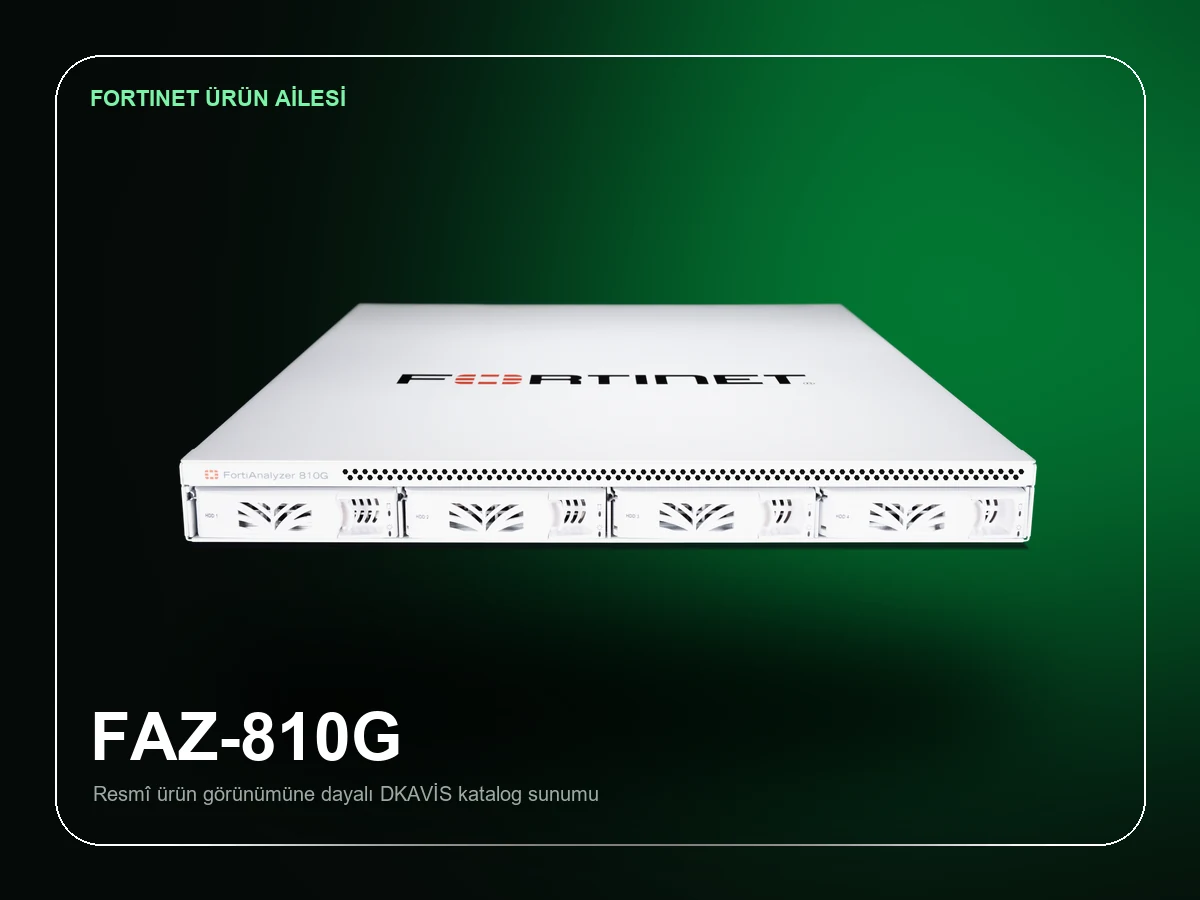 Fortinet FortiAnalyzer 810G ürün görünümü
