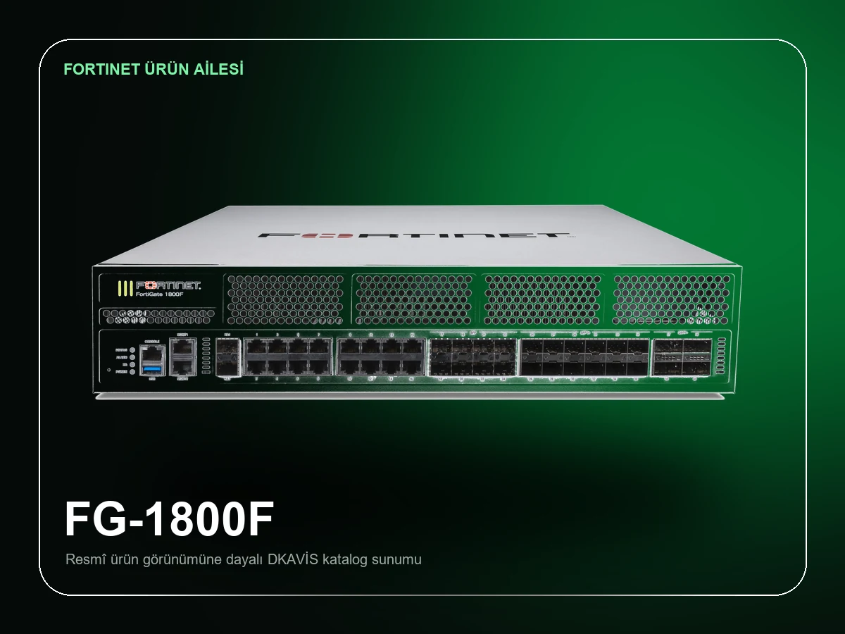 Fortinet FortiGate 1800F 1 Yıl Lisans Paketi ürün görünümü