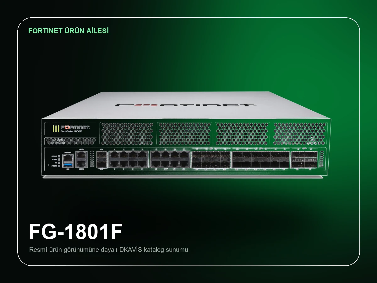 Fortinet FortiGate 1801F 1 Yıl Lisans Paketi ürün görünümü