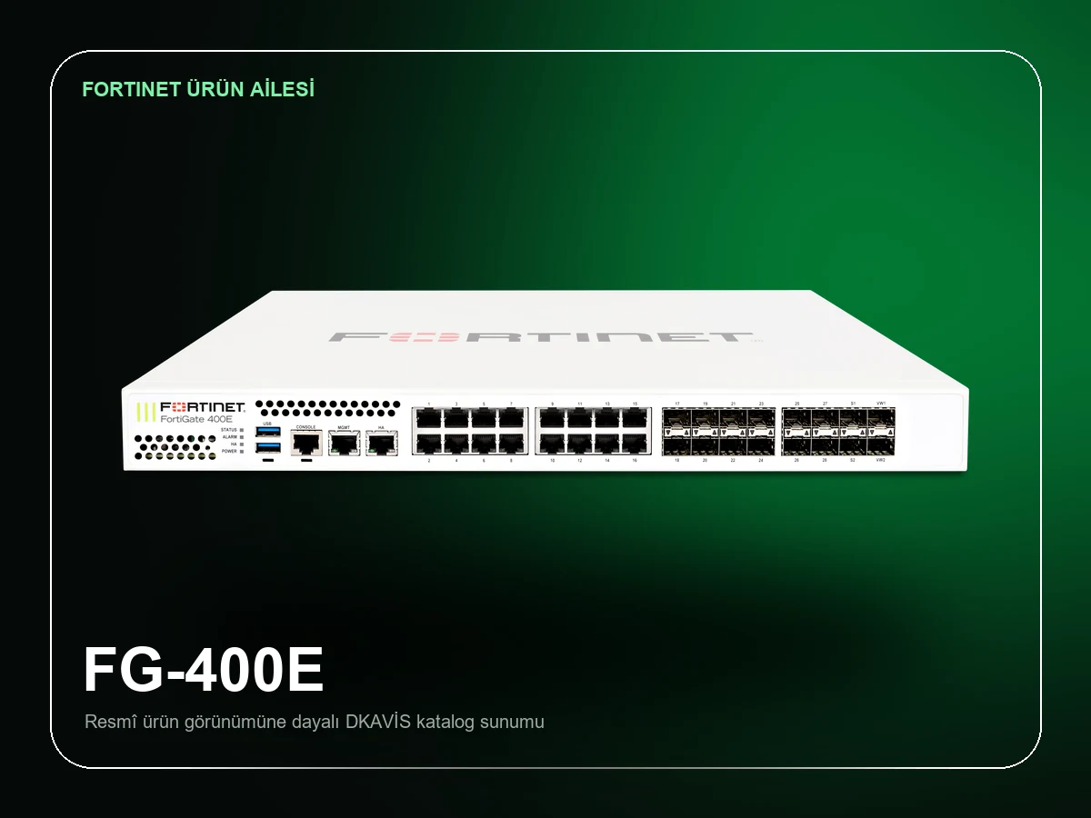 Fortinet FortiGate 400E 1 Yıl Lisans Paketi ürün görünümü